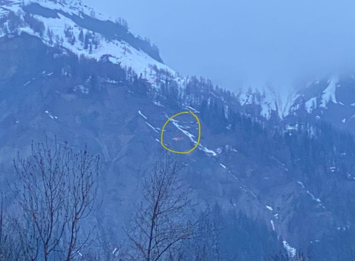 Escursionista recuperato con l'elicottero sulle pendici del Monte Bianco