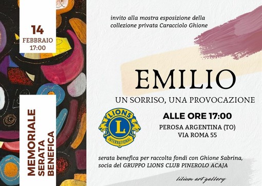 San Valentino tra arte e solidarietà: a Perosa Argentina l’amore diventa gesto concreto