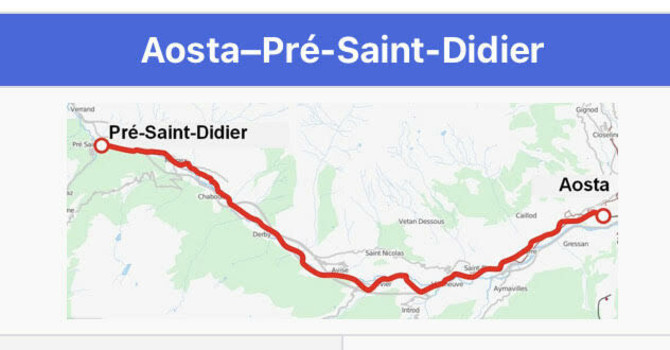 Aosta-Pré-Saint-Didier, la ferrovia che la Valle non può permettersi di perdere