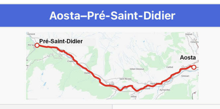 Aosta-Pré-Saint-Didier, la ferrovia che la Valle non può permettersi di perdere Aosta-Pré-Saint-Didier, la ferrovia che la Valle non può permettersi di perdere