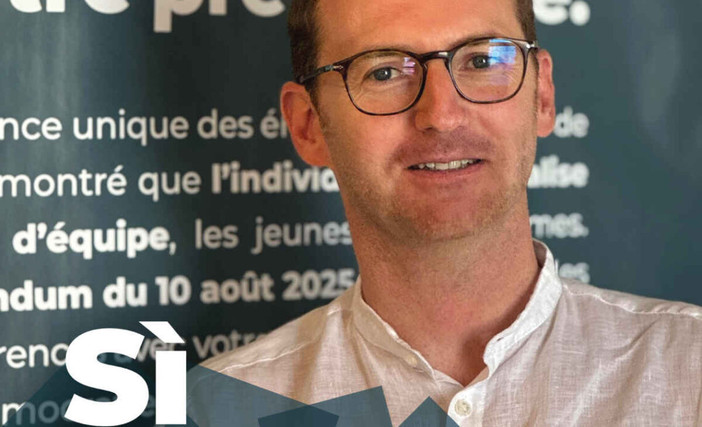 Joël Farcoz sorride davanti ai risultati