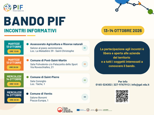 Bando PIF, il GAL porta sul territorio le opportunità per le imprese