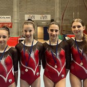 Luna Donatelli Marquet, Noélie Benato, Gaia Petrera e Adelina Bulat