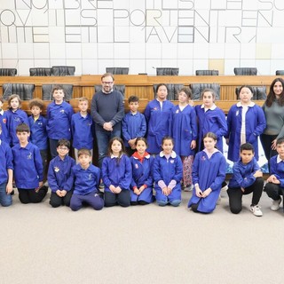 Portes ouvertes: la visita della classe V A della scuola primaria San Francesco di Aosta al Consiglio Valle