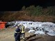 Incendio nella notte a Pontey, in fiamme una catasta di legna: nessun ferito Incendio nella notte a Pontey, in fiamme una catasta di legna: nessun ferito