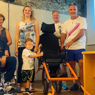Presentata ad Antey la K-Bike che avvicina la disabilità al mondo dello sport in montagna