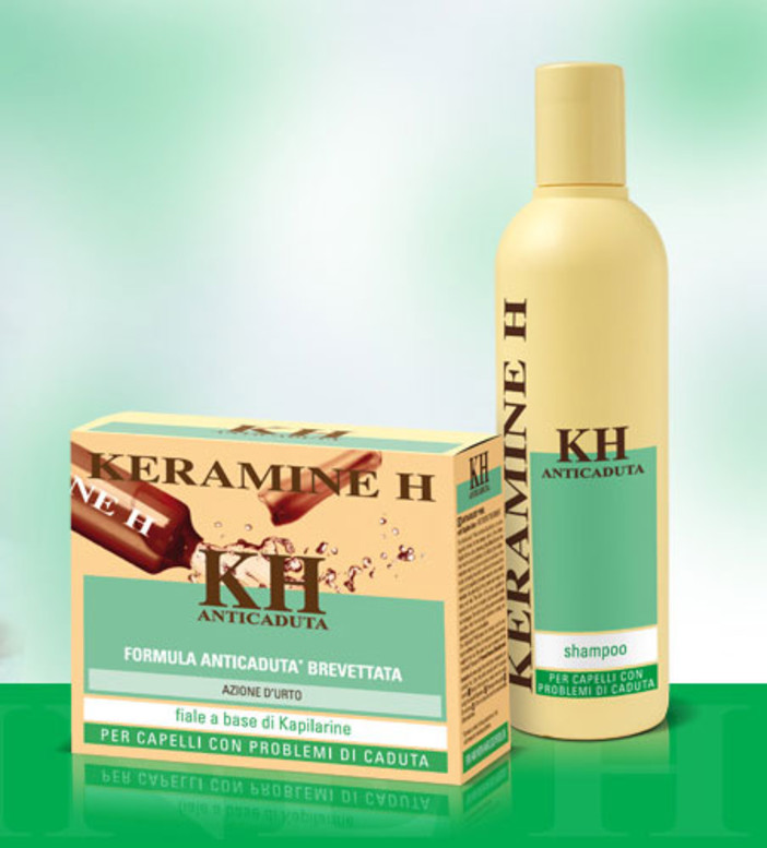 Keramine H anticaduta linea classica e linea biologica a confronto