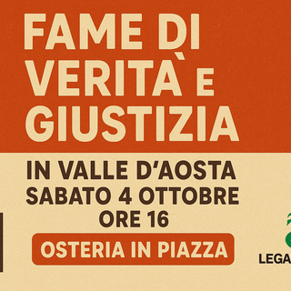 Fame di verità e giustizia: la sfida di Libera arriva in Valle d’Aosta
