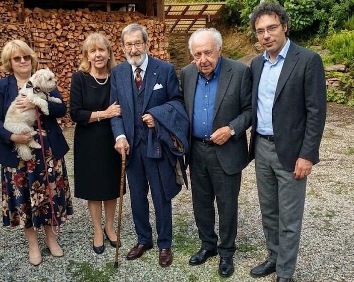 Da sn: Roberta Maffiodo, Adriana Bergagna, lo chef Edy