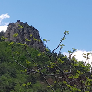 Rocca Vautero dal basso (ph. Roberta Maffiodo)