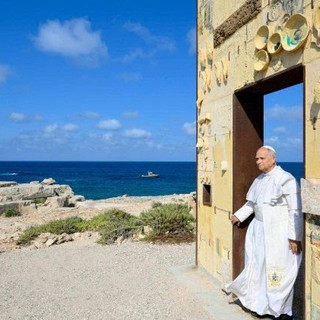 Papa Leone a Lampedusa