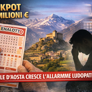 Jackpot record e silenzi locali: anche in Valle d’Aosta cresce l’ombra della ludopatia