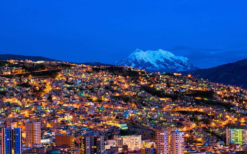 La Paz, capitale della Bolivia