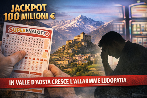 Jackpot record e silenzi locali: anche in Valle d’Aosta cresce l’ombra della ludopatia