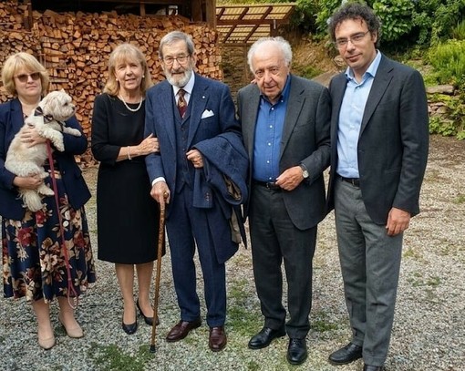 Da sn: Roberta Maffiodo, Adriana Bergagna, lo chef Edy Da sn: Roberta Maffiodo, Adriana Bergagna, lo chef Edy