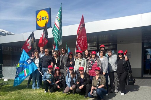 Sciopero totale alla Lidl di Saint-Christophe, serrande abbassate