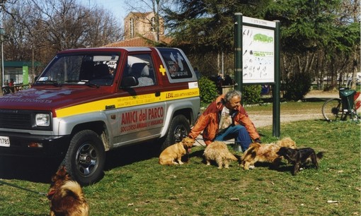 La Croce Gialla in servizio al Parco della Dora oggi non più in uso La Croce Gialla in servizio al Parco della Dora oggi non più in uso