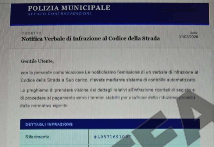 Multa fantasma, la truffa arriva anche in Valle d’Aosta: falsi verbali per svuotare i conti degli automobilisti Multa fantasma, la truffa arriva anche in Valle d’Aosta: falsi verbali per svuotare i conti degli automobilisti