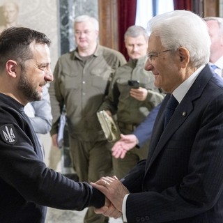 Il Presidente Mattarella ha incontrato il Presidente Zelensky