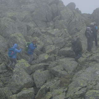 A pochi metri dalla vetta (ph. M. Carlesso)