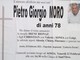 Domani le esequie di Pietro Giorgio Moro, Vigile del fuoco e pallavolista aostano