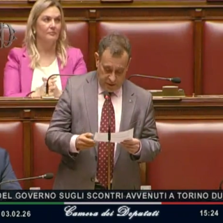 L'on. Franco Manes, deputato della Valle d'Aosta