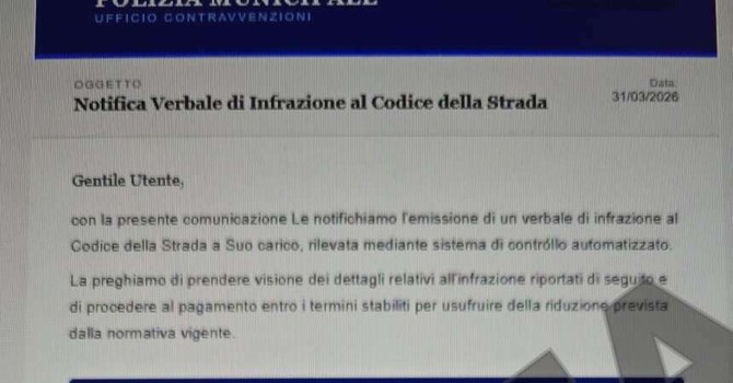 Multa fantasma, la truffa arriva anche in Valle d’Aosta: falsi verbali per svuotare i conti degli automobilisti