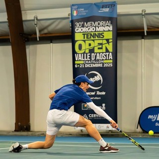 Tennis: Nei singolari si giocano i quarti di finale dell’open Valle d’Aosta - 30° memorial minini