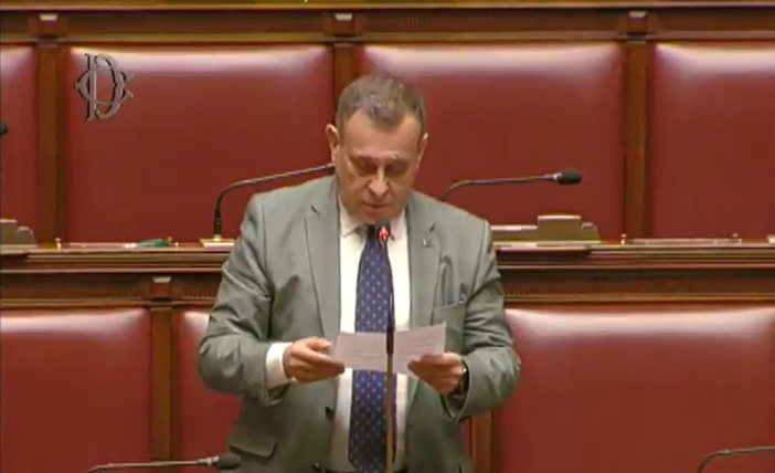 Franco Manes, deputato della Valle d'Aosta