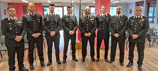 Carabinieri, cinque marescialli salgono di grado