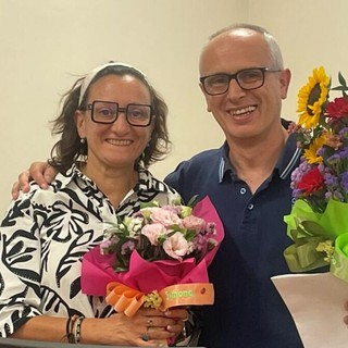 Mauro Tamborin e Simona D'Agostino della segreteria
