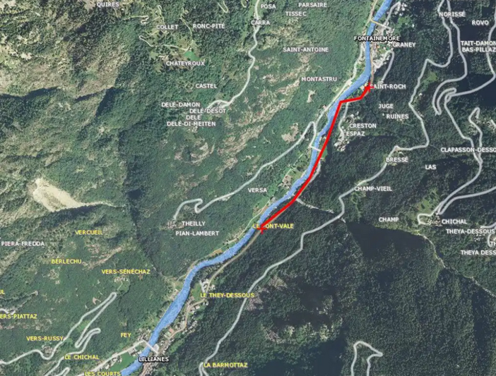Modifiche alla circolazione lungo la strada regionale della Valle del Lys Modifiche alla circolazione lungo la strada regionale della Valle del Lys
