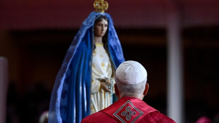 Leone XIV: come insegna Maria, trionfa l’amore e non la guerra