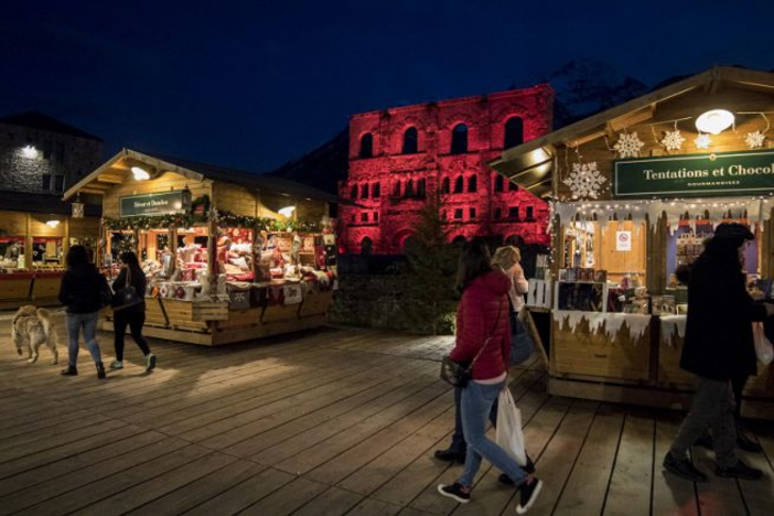 Aosta: Tutti felici e contenti per Marché Vert Noel
