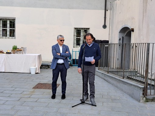 L'assessore Bertscky e l'imprenditore Peraga