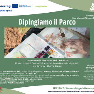 Nel Mont Avic la natura diventa arte: “Dipingiamo il Parco” tra colori, biodiversità e territorio