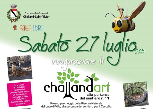 Arte e territorio si fondono in ChallandArt