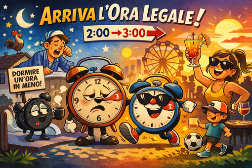 L’ora legale: quando le lancette decidono di correre L’ora legale: quando le lancette decidono di correre