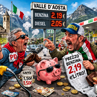 La benzina fa male al portafoglio a chi è di sinistra o a quelli di destra?