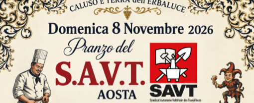 Savt, domenica 8 novembre una gita tra cultura, gastronomia e convivialità nel Canavese Savt, domenica 8 novembre una gita tra cultura, gastronomia e convivialità nel Canavese