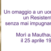 l giorno della Memoria a Pinasca: ricordando Jacopo Lombardini, viandante della libertà