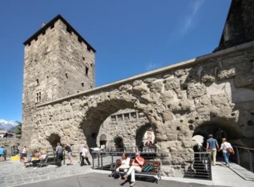 La Porta Praetoria di Aosta La Porta Praetoria di Aosta