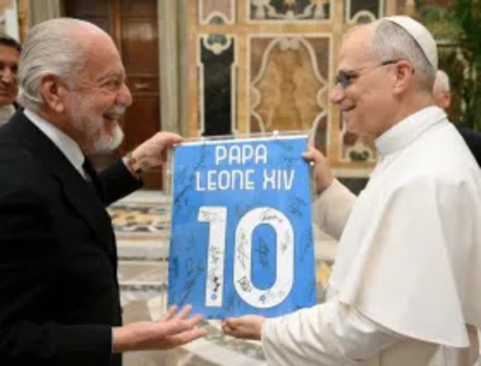 Il Papa ai calciatori del Napoli: “Congratulazioni, una grande festa per la città di Napoli!”