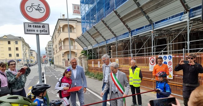 Nel 2024 inaugurato un tratto di pista ciclabile Nel 2024 inaugurato un tratto di pista ciclabile