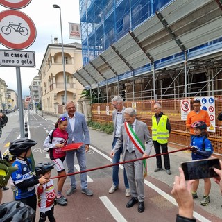 Nel 2024 inaugurato un tratto di pista ciclabile