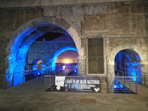 Giornata dell’Europa: la Porta Prætoria si illumina di blu