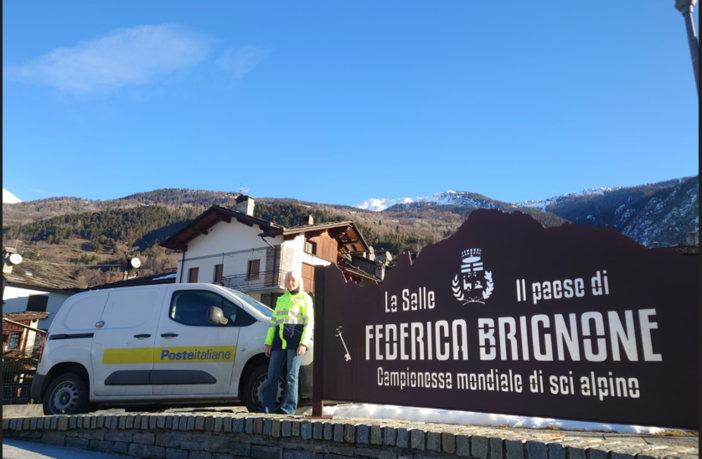 Sonia, portalettere a La Salle tra quotidianità e grandi imprese sportive