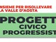 Progetto Civico Progressista-Pcp, 'diamo stabilità alla Valle'