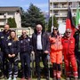 Il direttivo neo eletto con il presidente della Regione, Renzo Testolin