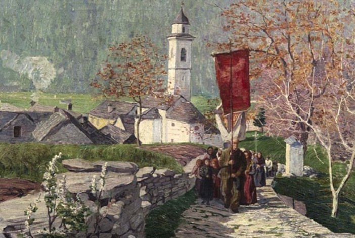 La processione in Val Vigezzo di Carlo Fornara